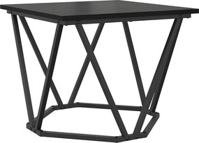 vidaXL Σετ βοηθητικά τραπεζάκια 2 pcs Μαύρη δρυς 50 x 50 x 40 cm