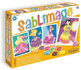 Ζωγραφική με χρωματιστή άμμο ''ΠΡΙΓΚΙΠΙΣΣΕΣ'' SENTOSPHERE