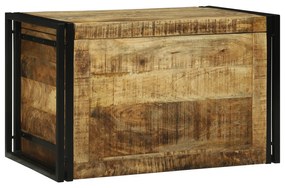 vidaXL κιβώτιο αποθήκευσης  80x50x50 εκ. μάνγκο