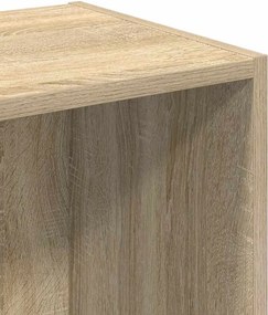 vidaXL Βιβλιοθήκη Sonoma Δρυς 40x30x152 εκ. από Επεξεργασμένο Ξύλο