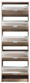 Παπουτσοθήκη Hugo 25 Γκρί Δρύς 67x28x191,5 εκ. 67x28x191.5 εκ.