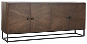 Σκευοθήκη DKD Home Decor Σκούρο καφέ Ξύλο 177 x 38 x 75 cm