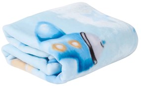Κουβέρτα Βελουτέ Κούνιας 110x140εκ. Baby Relax 4918 Μπλε Das Baby