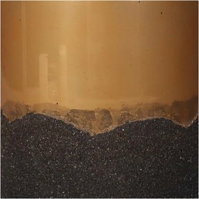 Κηροπήγιο ArteLibre Χρυσό Γυαλί 12x12x17cm