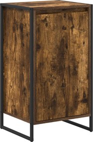 vidaXL Πλαϊνό γραφείο Καπνιστό Δρύς 43 x 36 x 75,5 εκ.