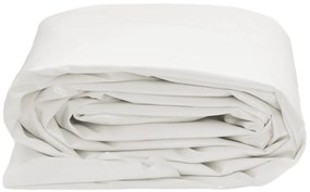 vidaXL Μουσαμάς Λευκός 6 x 8 μ. 650 γρ./μ²