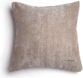Διακοσμητική μαξιλαροθήκη Aslanis Home Kedros-Mpronze-45 x 45 εκ.
