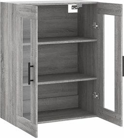 vidaXL Ντουλάπι Τοίχου Γκρι Sonoma 69,5 x 34 x 90 εκ.