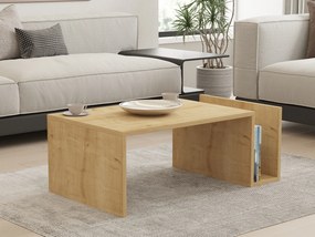 Τραπεζάκι Σαλονιού Sapphire Δρυς FRUFEAR 86.8x50x32.4