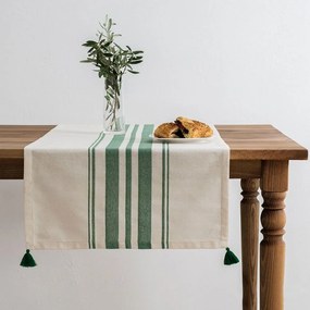 Runner Tereza 198DCH1320 Green Hermia 50Χ150 Βαμβάκι-Πολυέστερ