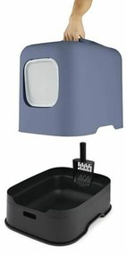 Κουτί απορριμμάτων γάτας Rotho My Pet HORIZON 51 x 39,5 x 44,3 cm Μπλε