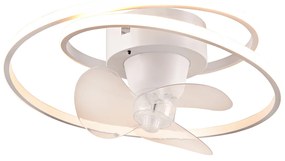 Ανεμιστήρας Οροφής White Mat 50cm Led 38w 2700-6500K 4400lm Trio Lighting Umea R67252131