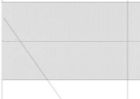 vidaXL Γκρι Συρματόπλεγμα 1.6x10 μ, Χάλυβας