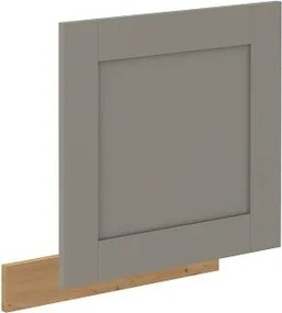 Πρόσοψη κουζίνας Nelor ZM 570x596-Γκρι σπέσιαλ - Φυσικό