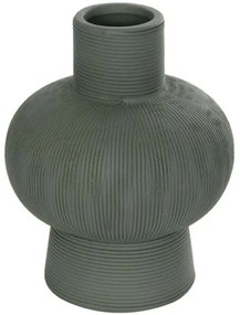 Βάζο Malachite 21264 13x13x16cm Green GloboStar Κεραμικό