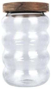 ESTIA ΔΟΧΕΙΟ ΑΠΟΘΗΚΕΥΣΗΣ ALLURE ΓΥΑΛΙΝΟ 700ml 9.5x9.5x15.8cm