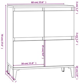 ΝΤΟΥΛΑΠΙ ΚΑΠΝΙΣΤΗ ΔΡΥΣ 60X35X70 ΕΚ. ΑΠΟ ΕΠΕΞΕΡΓΑΣΜΕΝΟ ΞΥΛΟ 821169