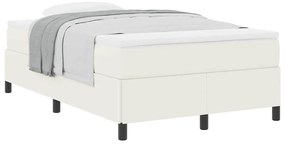 vidaXL Σκελετός Κρεβατιού Κρεμ 120 x 200 cm Βελούδο
