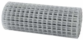 vidaXL Φράχτης Εuro Ασημί 0.4 x 10 μ Χάλυβας με θερμή επιμετάλλωση