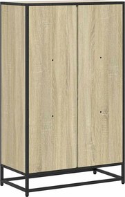 vidaXL Βιβλιοθήκη Χρώμα Sonoma Δρυς 65,5x33x107,5 εκ. Μοριοσανίδα
