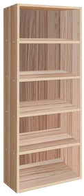 Ραφιέρα VANJA Φυσικό Μοριοσανίδα/Μελαμίνη 60x24x170cm