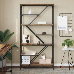 vidaXL Ράφι Βιβλίων 9 επιπέδων 91 x 36 x 176 εκ Επεξεργασμένο Ξύλο
