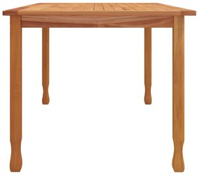 vidaXL Τραπεζαρία Κήπου 150 x 90 x 75 εκ. από Μασίφ Ξύλο Teak