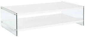 Τραπεζάκι Καφέ DKD Home Decor Κρυστάλλινο Ξύλο MDF 130 x 65 x 35,5 cm