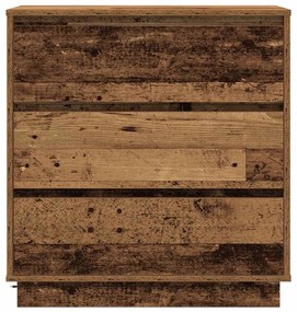 vidaXL Κομοδίνο με Παλαιό ξύλο 71 x 34.5 x 75 εκ. Επεξεργασμένο ξύλο