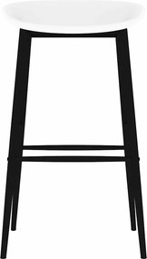 vidaXL Καρέκλες Μπαρ 4 τεμ. Λευκές