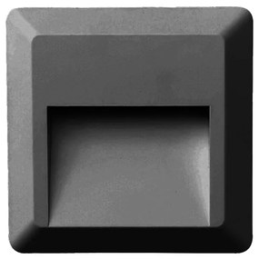 Απλίκα LED Εξωτερικού Χώρου Aca SLIM52NDG D.Grey