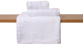 Μπουρνούζι με Δανδέλα Νο4 Λευκό Viopros