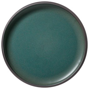 Πιάτο Stoneware Ρηχο Teal Petrol 27εκ. Ν.2179 - ID Fine - 6 ΤΜΧ