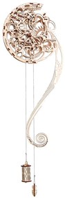 WOODEN CITY 425881  Wooden Scale Model Kit Pendulum Clock