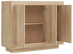 vidaXL Συρταριέρα Sonoma Δρυς 92x35x75 εκ. Επεξεργασμένο Ξύλο