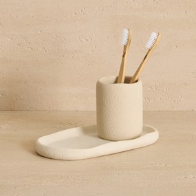 Ποτηροθήκη Μπάνιου (Φ7.7x10) F-V Olea Beige 213313