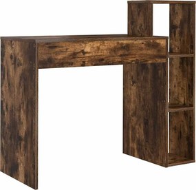 vidaXL Γραφείο Καπνιστό Δρύς 100 x 40 x 90 cm Επεξεργασμένο ξύλο
