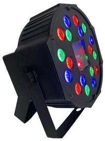 XKL-A3  PAR  RGB 18LED ME ΚΟΚΚΙΝΟ / ΠΡΑΣΙΝΟ LASER