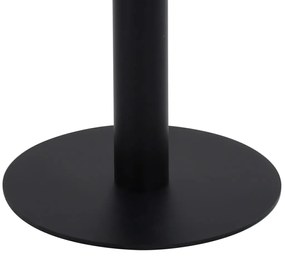 vidaXL Τραπέζι Bistro Σκούρο Καφέ 50 x 50 εκ. από MDF