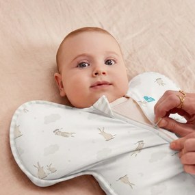 Υπνόσακος LoveToDream Swaddle UP Original 1.0tog Cloud Bunnies Small