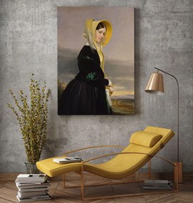 Αναγεννησιακός πίνακας σε καμβά με γυναίκα KNV772 120cm x 180cm Μόνο για παραλαβή από το κατάστημα