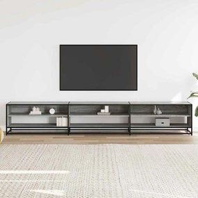 ντουλάπι τηλεόρασης vidaXL Γκρι Sonoma 270x40x46cm Κατασκευασμένο ξύλο