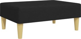 vidaXL Υποπόδιο Μαύρο 77x55x31 εκ. Υφασμάτινο