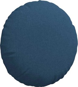 vidaXL Μαξιλάρια καθισμάτων 2 pcs Μπλε Ø50 x 19 εκ ύφασμα