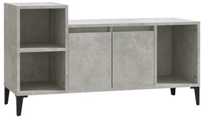 vidaXL Έπιπλο Τηλεόρασης Γκρι Σκυρ. 100x35x55 εκ. Επεξ. Ξύλο