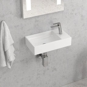 Νιπτήρας Αναρτώμενος LT 5043 46x26x10,5cm White Karag Πορσελάνη