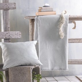 Ριχτάρι Hatton Grey Ρυθμός Armchair 160x180cm Cotton-Polyester