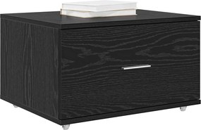 vidaXL Ντουλάπι με Συρτάρια 55 x 45 x 31 εκ Μαύρη Οξυά