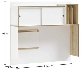 Σύνθεση γραφείου MODERA MD-1105-1106 Cilek