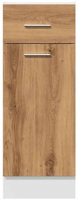 Συρτάρι κάτω ντουλάπι Artisan Oak Κατασκευασμένο ξύλο - Καφέ